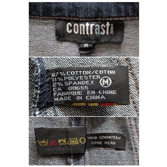 Contrast Jeans Denim Jacket - Picture 8 of 16